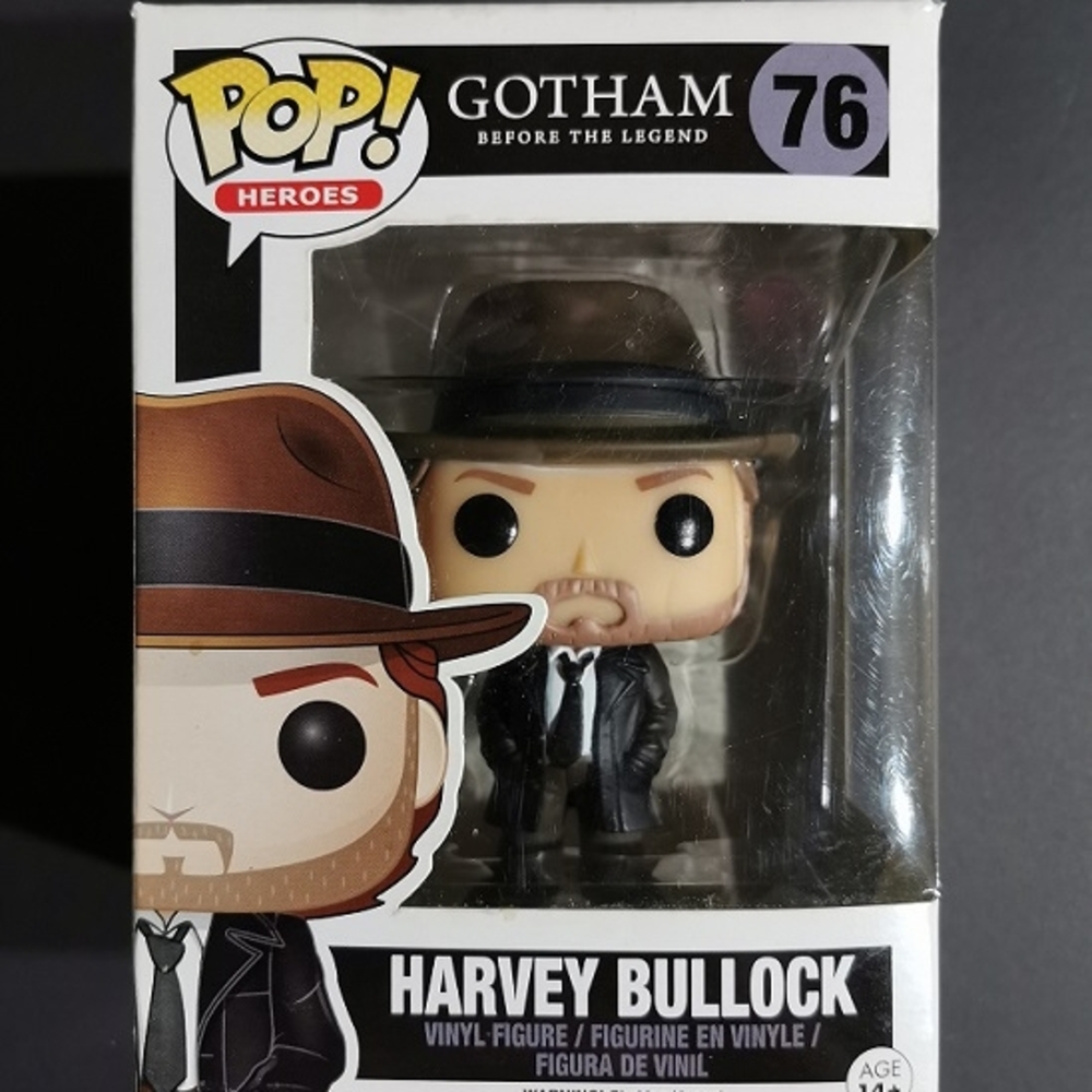 Funko Pop Heroes Gotham Harvey Bullock Vinyl Figure